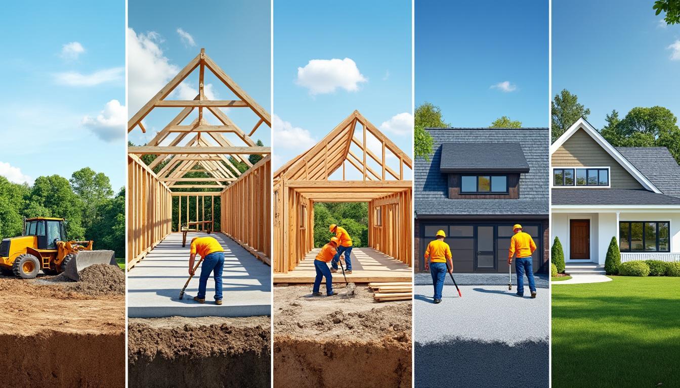 Quelles étapes pour construire une maison neuve ? 1 découvrez les principales étapes pour construire une maison neuve : de la conception des plans au choix du terrain, en passant par les démarches administratives et le suivi du chantier. tous les conseils pour réussir votre projet de construction.