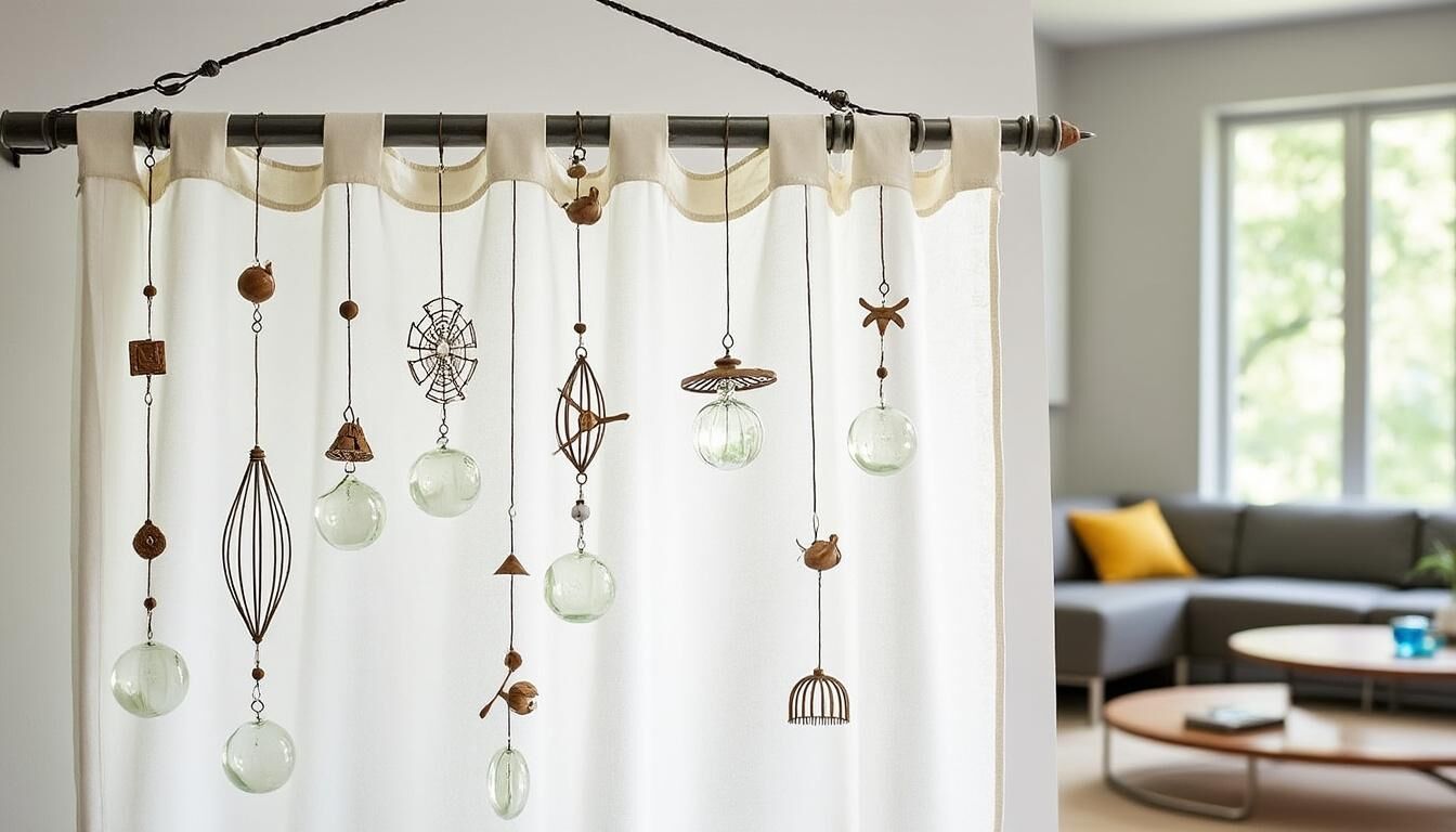 Comment attacher des rideaux de façon originale ? 2 Découvrez des idées créatives et astuces simples pour attacher vos rideaux de manière originale et donner du style à votre intérieur. Inspirez-vous avec nos conseils déco !