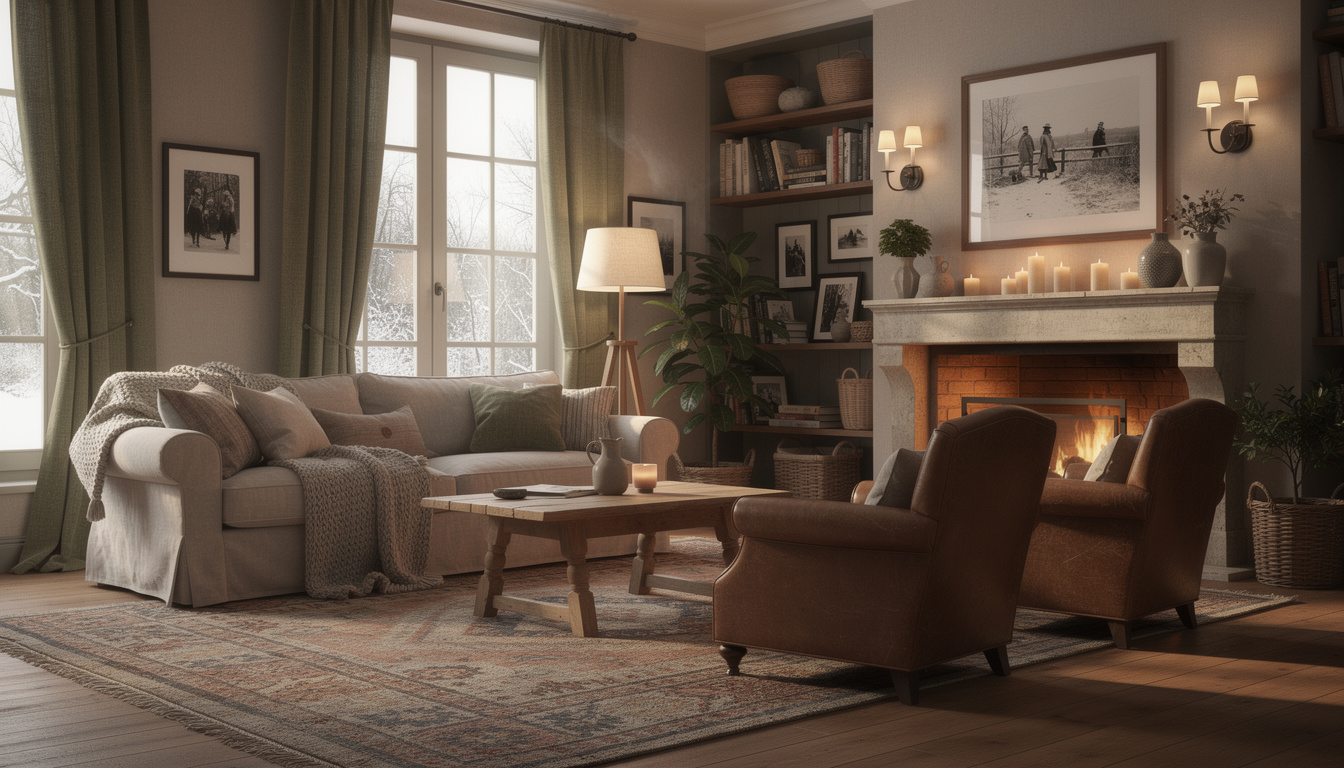 découvrez nos conseils pratiques pour aménager votre maison afin d'assurer un confort optimal durant l'hiver, en alliant chaleur, isolation et ambiance chaleureuse.