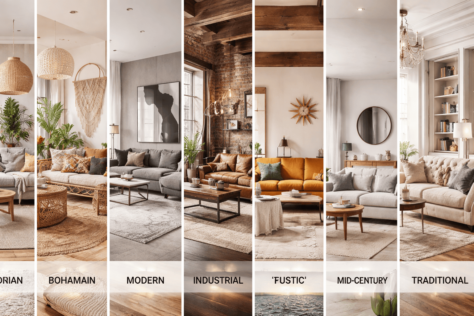 types decoration interieur