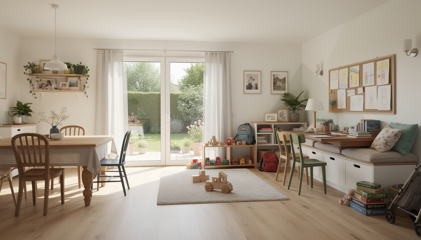 découvrez des astuces pratiques et des conseils pour aménager une maison fonctionnelle et confortable adaptée aux besoins d'une famille nombreuse.