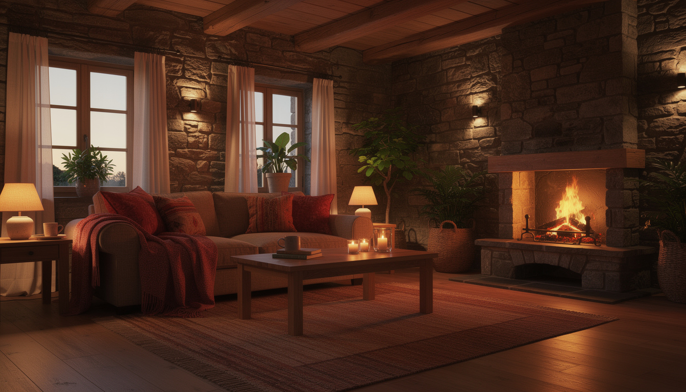 Comment créer une ambiance chaleureuse dans une maison en pierre 1 découvrez nos conseils pour créer une ambiance chaleureuse et conviviale dans une maison en pierre, alliant charme authentique et confort moderne.